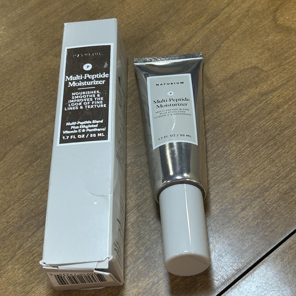 Naturium Multi-Peptide Moisturizer 1.7oz 50ml Face Firming Hydrating Women Daily